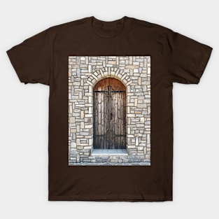 Authentic wooden door T-Shirt